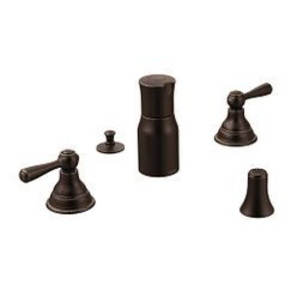 Moen Oil Rubbed Bronze Two-Handle Bidet Faucet T5210ORB